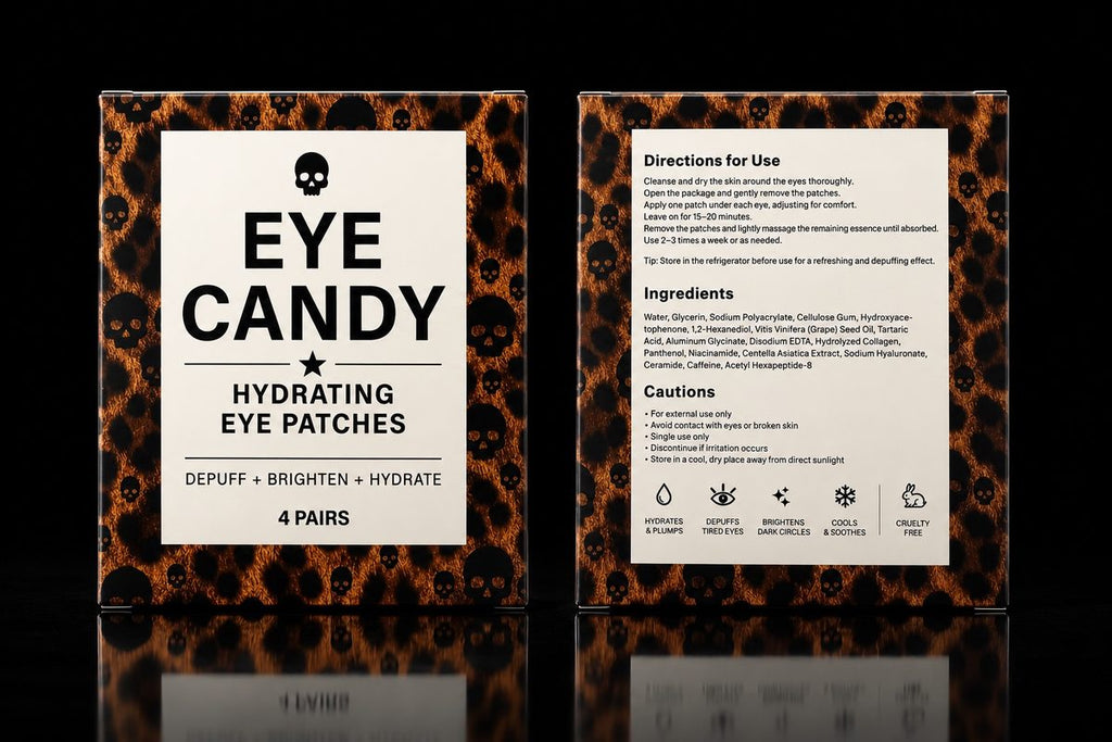 Skull Leopard packaging